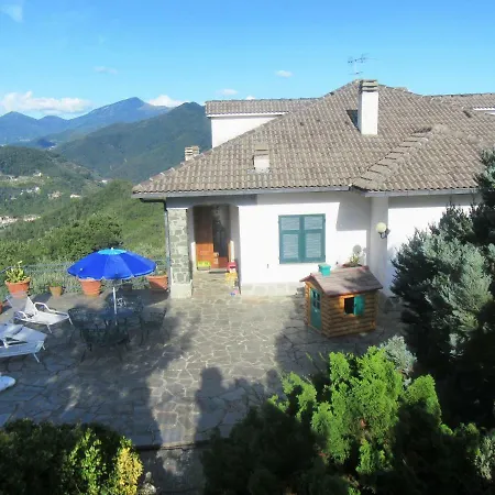 Apartment Elegant And Roomy On The Hill Above Chiavari, Calm And Relax Assured *